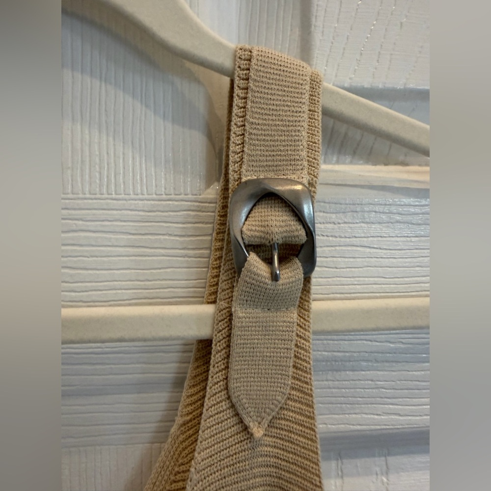 NWT Rag & Bone Georgia Cream Cotton-Blend Midi Dress - Picture 8 of 14